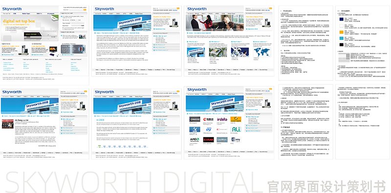 创维电子官网设计（回忆版）